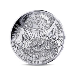 10 Euro 2025 - Tour du monde en 80 Jours - Jules Verne - L'art de la plume - argent Belle épreuve