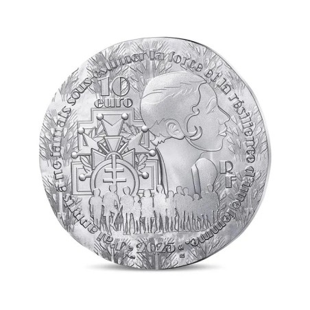 10 Euro 2025 - Josephine Baker - argent Belle épreuve
