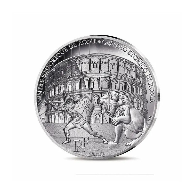 10 Euro 2025 - Le Colisée - Unesco - argent Belle épreuve
