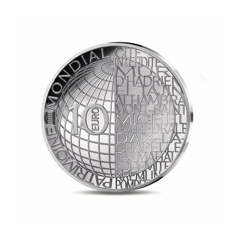 10 Euro 2025 - Le Colisée - Unesco - argent Belle épreuve