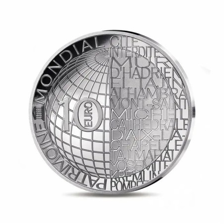 10 Euro 2025 - Le Colisée - Unesco - argent Belle épreuve
