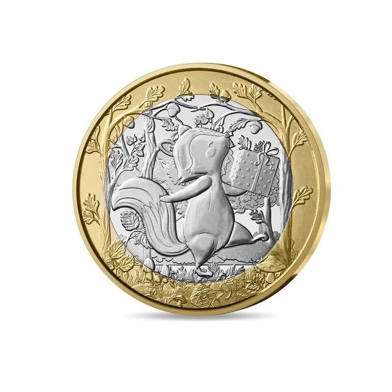 5 Euro 2025 - Ma première pièce - écureuil - cupronickel et zinc 