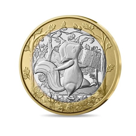 5 Euro 2025 - Ma première pièce - écureuil - cupronickel et zinc 