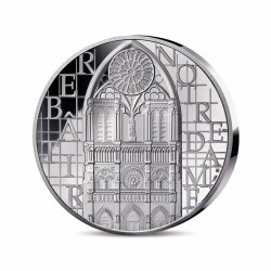 25 Euro 2024 - Notre-Dame de Paris - argent Belle épreuve 2