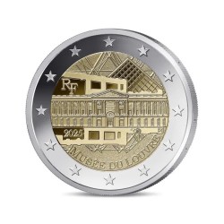 2 Euro 2024 - Musée du Louvre - Belle épreuve