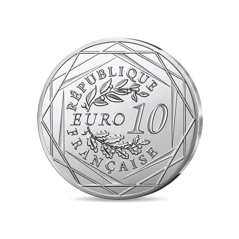 10 Euro 2025 - Tour de France - 50e anniversaire de l'arrivée des champs élysées - argent