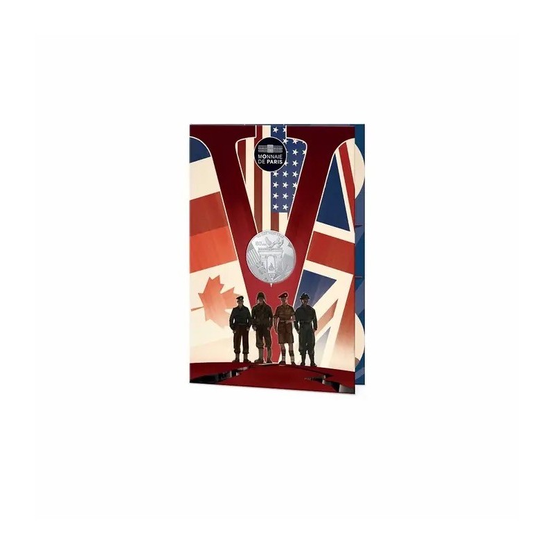 10 Euro 2025 - 80 ans du V-E DAY - argent