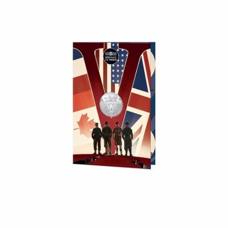 10 Euro 2025 - 80 ans du V-E DAY - argent
