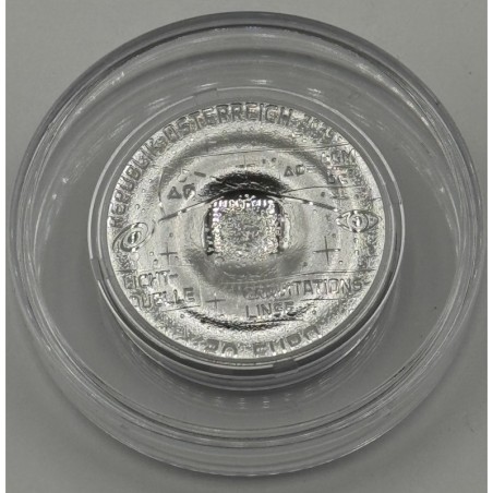 Autriche - 20 Euro 2025 - Einsteinring - bi-métallique