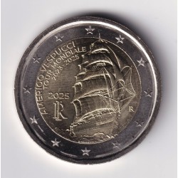 2€ Italie 2025 - Tour du monde du navire-école Amerigo Vespucci