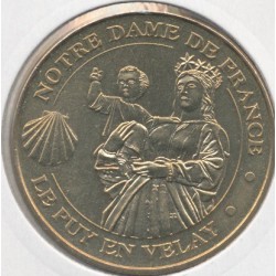 Dept43 - Statue notre-dame de france - vierge et coquille - 2013 - Le Puy en velay