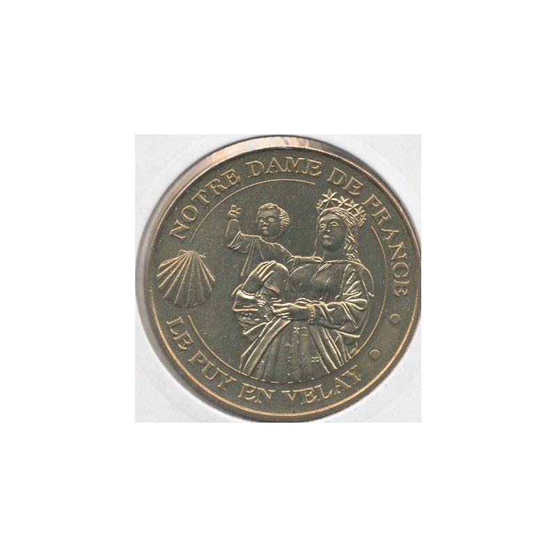 Dept43 - Statue notre-dame de france - vierge et coquille - 2013 - Le Puy en velay
