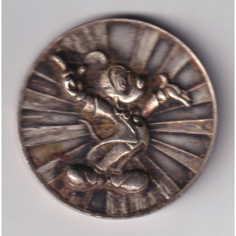 Médaille - Mickey Mouse - Collection monde merveilleux Disney