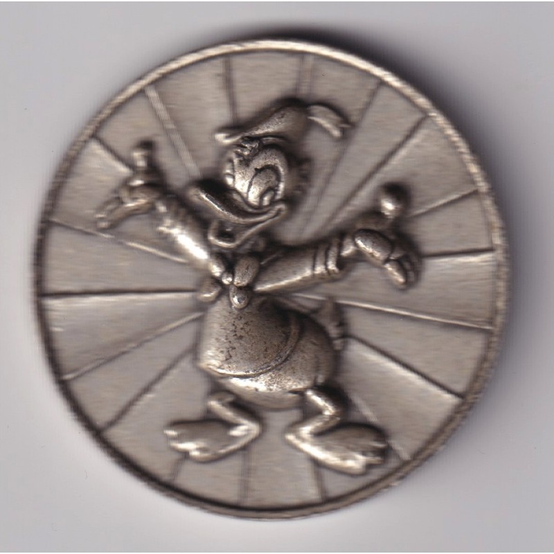 Médaille - Donald - Collection monde merveilleux Disney
