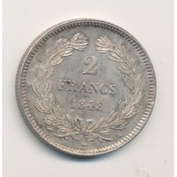 Louis philippe I - 2 Francs - 1848 A Paris 2