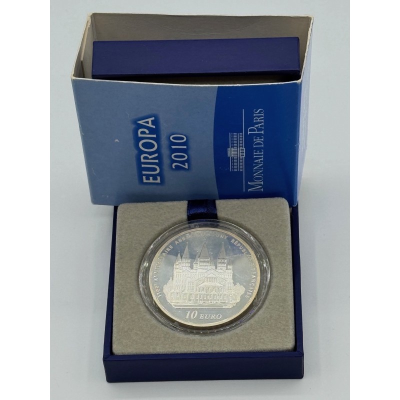 10 Euro 2010 - 110e anniversaire de Cluny - Europa - argent BE