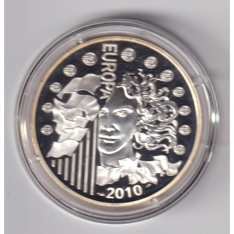 10 Euro 2010 - 110e anniversaire de Cluny - Europa - argent BE