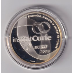 10 Euro 2009 - Institut Curie - argent BE 2