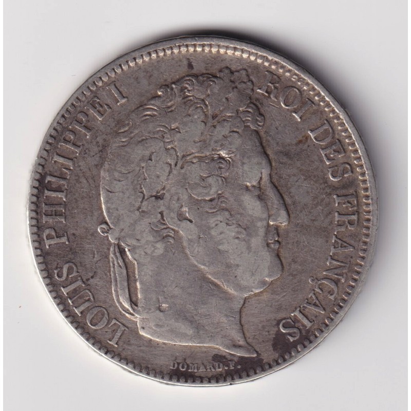 5 Francs Louis philippe I - 1833 Q Perpignan - TB
