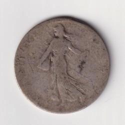 50 Centimes Semeuse - 1897 - B/TB 2