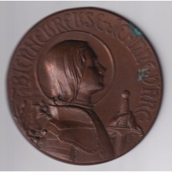 Moule de coulée - Jeanne d'arc - uniface - 89mm