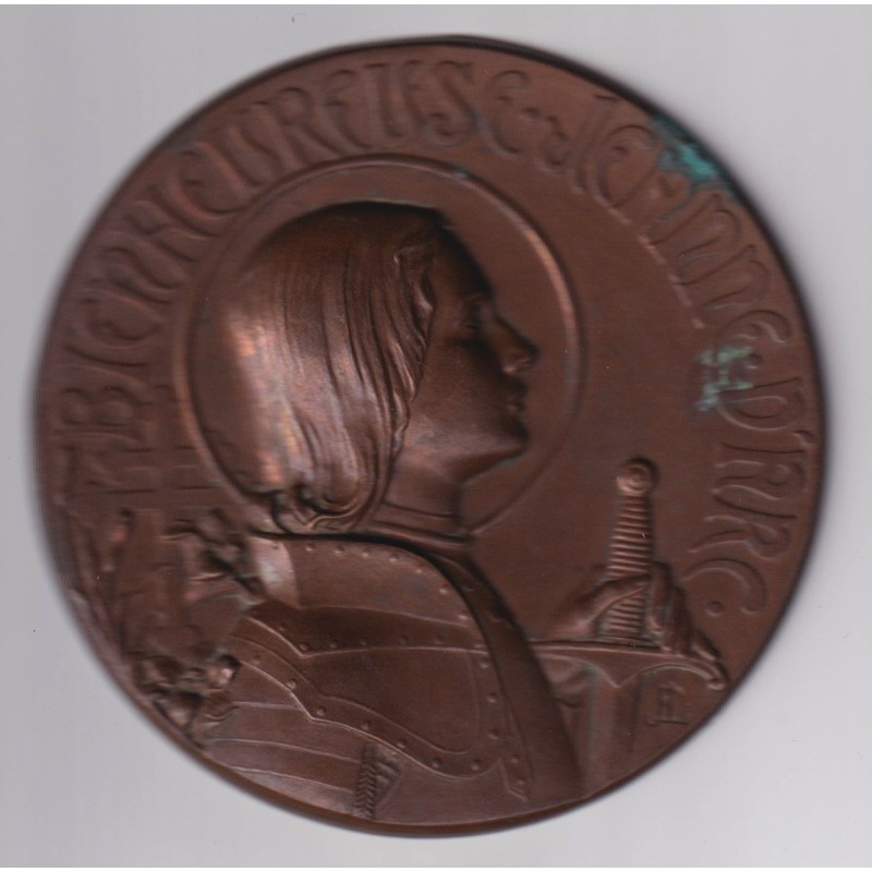 Moule de coulée - Jeanne d'arc - uniface - 89mm