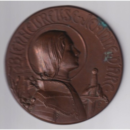 Moule de coulée - Jeanne d'arc - uniface - 89mm