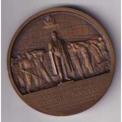 Médaille - Georges Pointel - 1909-1934 - bronze-63mm  2