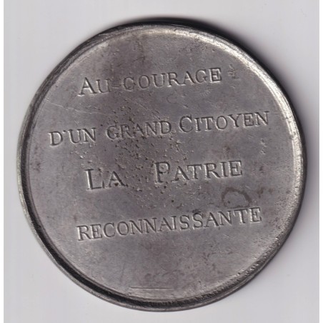 Médaille - Révolution 1848 - 13 juin 1849 - étain 72mm