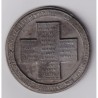 Médaille - Diffamation du gouvernement par les partisans de la république - 1848 - étain 60mm