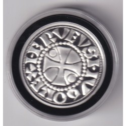 Médaille - Refrappe Denier de Beauvais - argent 10g - 30mm - 5.000 ex