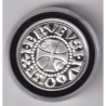 Médaille - Refrappe Denier de Beauvais - argent 10g - 30mm - 5.000 ex