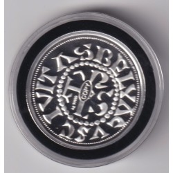 Médaille - Refrappe Denier de Beauvais - argent 10g - 30mm - 5.000 ex 2