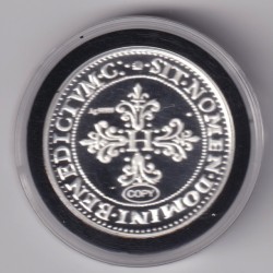 Médaille - Refrappe Franc 15584 M Henri III - argent 10g - 30mm - 5.000 ex 2