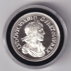 Médaille - Refrappe Écu de Warin 1642 A Louis XIII - argent 10g - 30mm - 5.000 ex