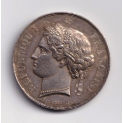 Jeton - Chambre des Notaire - La Rochelle - argent - rond