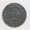 La Rochelle - 10 centimes 1917 - société du commerce - fer