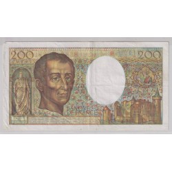 200 Francs Montesquieu - 1989 - A.071 - TTB+ 2