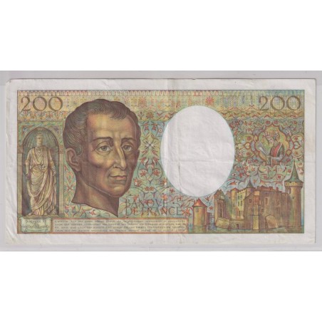 200 Francs Montesquieu - 1989 - A.071 - TTB+