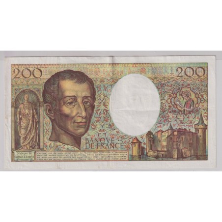 200 Francs Montesquieu - 1990 - C.114 - TTB+
