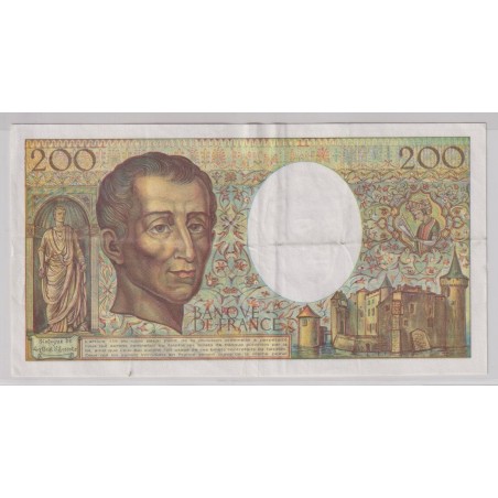 200 Francs Montesquieu - 1990 - L.113 - TTB+