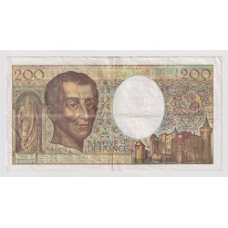 200 Francs Montesquieu - 1990 - TTB - visuel non contractuel 2