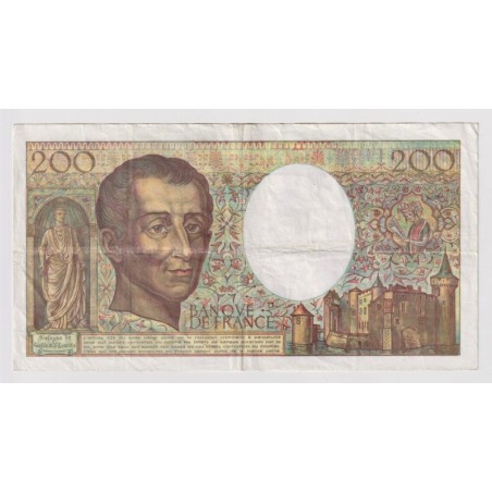 200 Francs Montesquieu - 1990 - TTB - visuel non contractuel