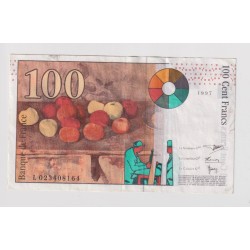 100 Francs Cézanne - 1997 - L - TTB 2