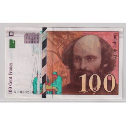 100 Francs Cézanne - 1997 - N - TTB+