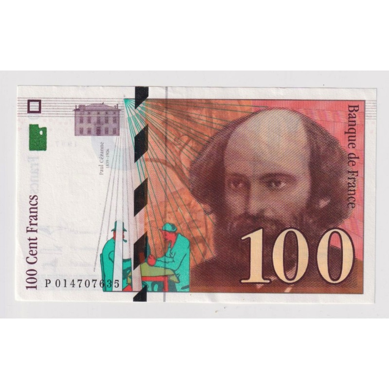 100 Francs Cézanne - 1997 - P - TTB+