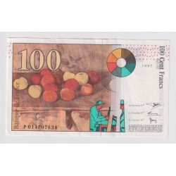 100 Francs Cézanne - 1997 - P - TTB+ 2