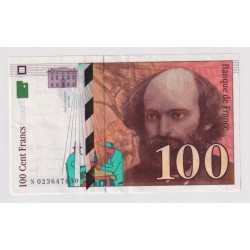 100 Francs Cézanne - 1997 - S - TTB+