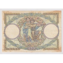 50 Francs Luc Olivier Merson - 23.02.1928 - TB+ 2