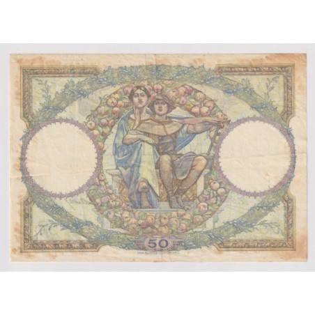 50 Francs Luc Olivier Merson - 23.02.1928 - TB+